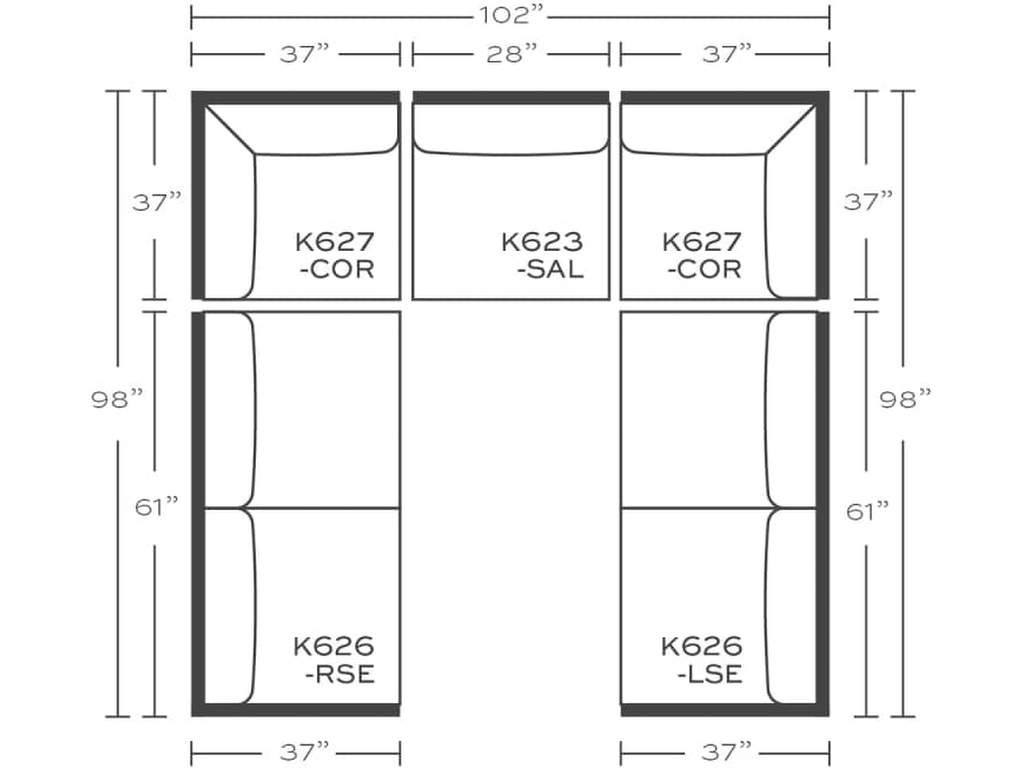 Townsend Sectional - image 29