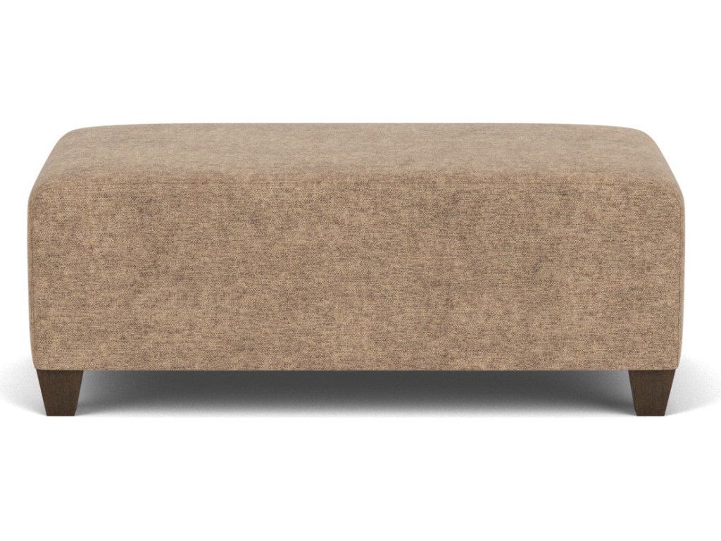 Cascade Fabric Rectangular Cocktail Ottoman - image 5