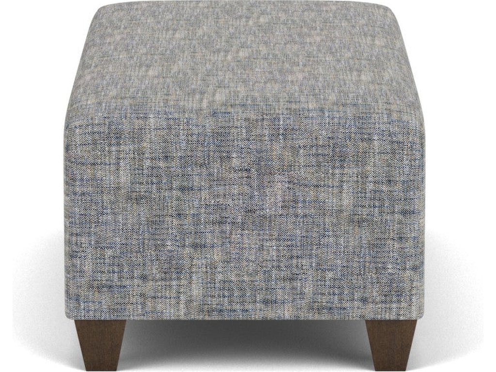 Cascade Fabric Rectangular Cocktail Ottoman - image 7