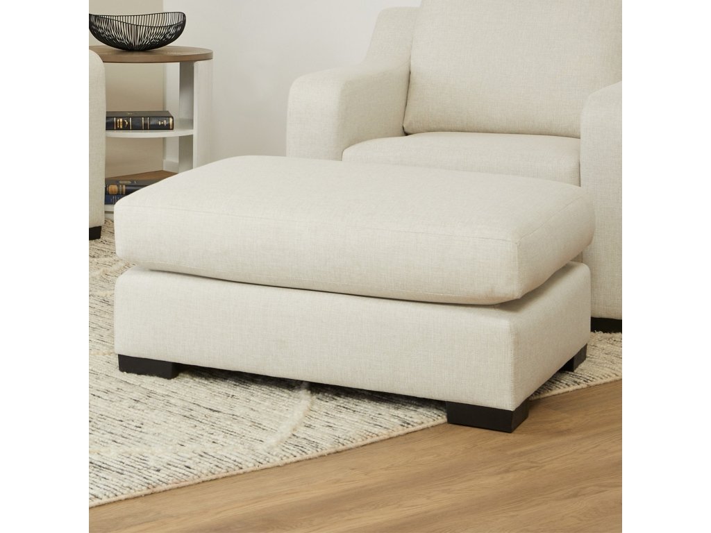 Noah Fabric Ottoman - image 4