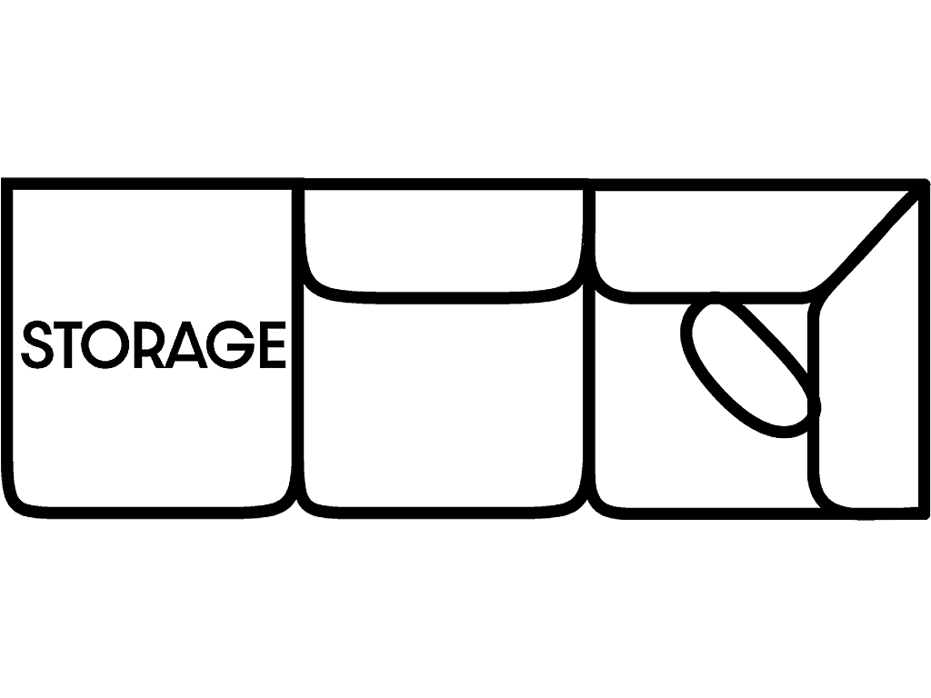 LSF 1 Arm OS Chse w/ Stor - image 1