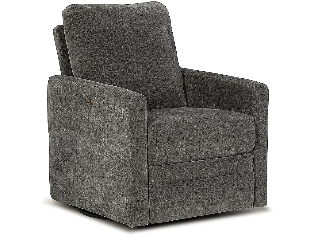 Giana Swivel Barrel Recliner - main image