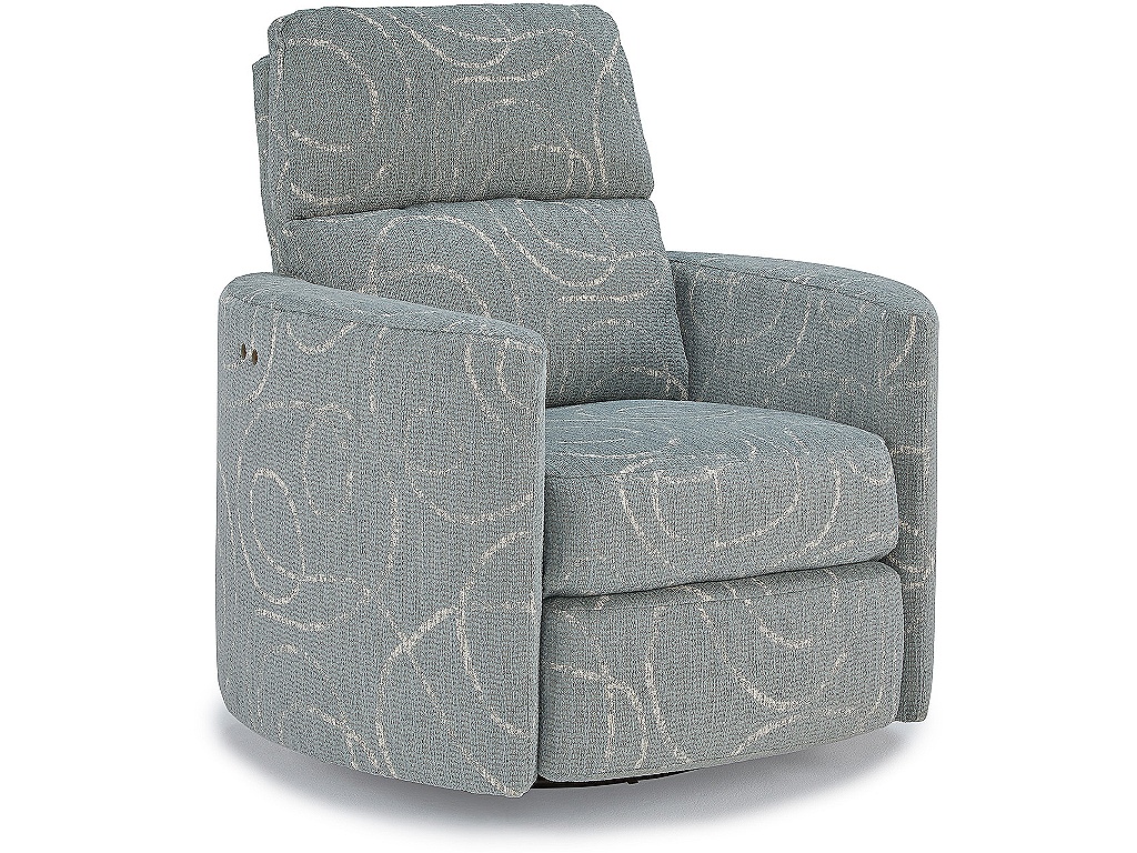 Corllini Swivel Barrel Recliner - image 6