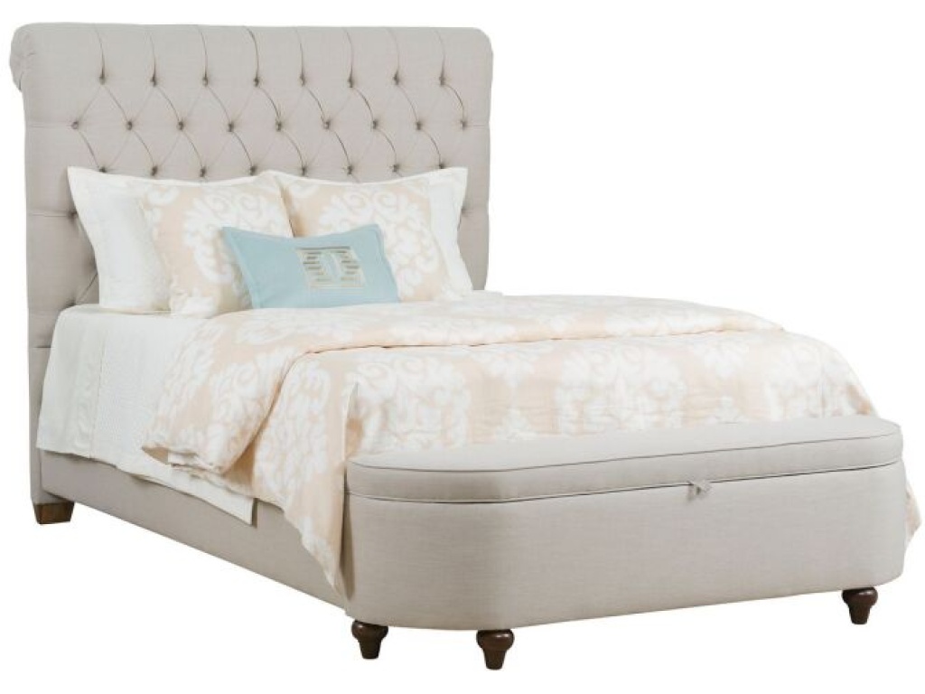 Cal King Storage Ftbd And Rails - image 1