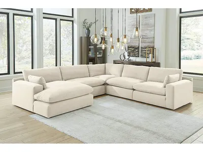 Elyza 5-Piece Sectional with Chaise - Alternative View