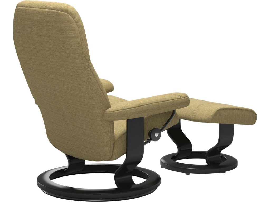 Consul (M) Classic Base Recliner with Ottoman - image 3