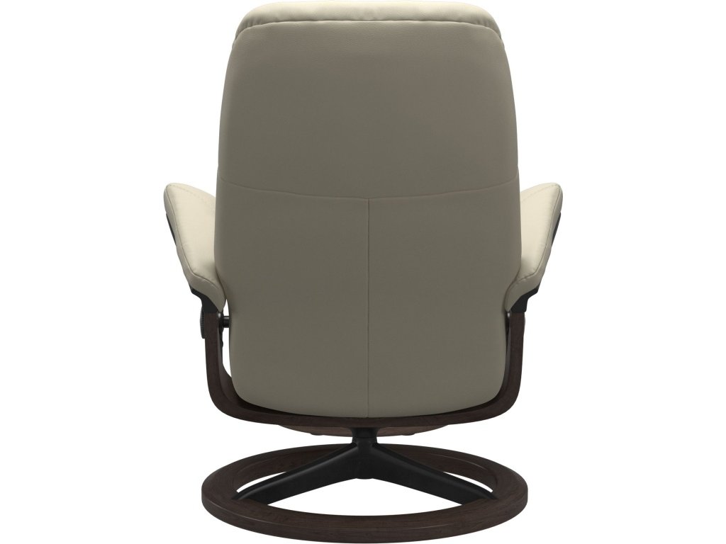 Stressless® Consul (M) Signature Base Recliner with Ottoman - image 2