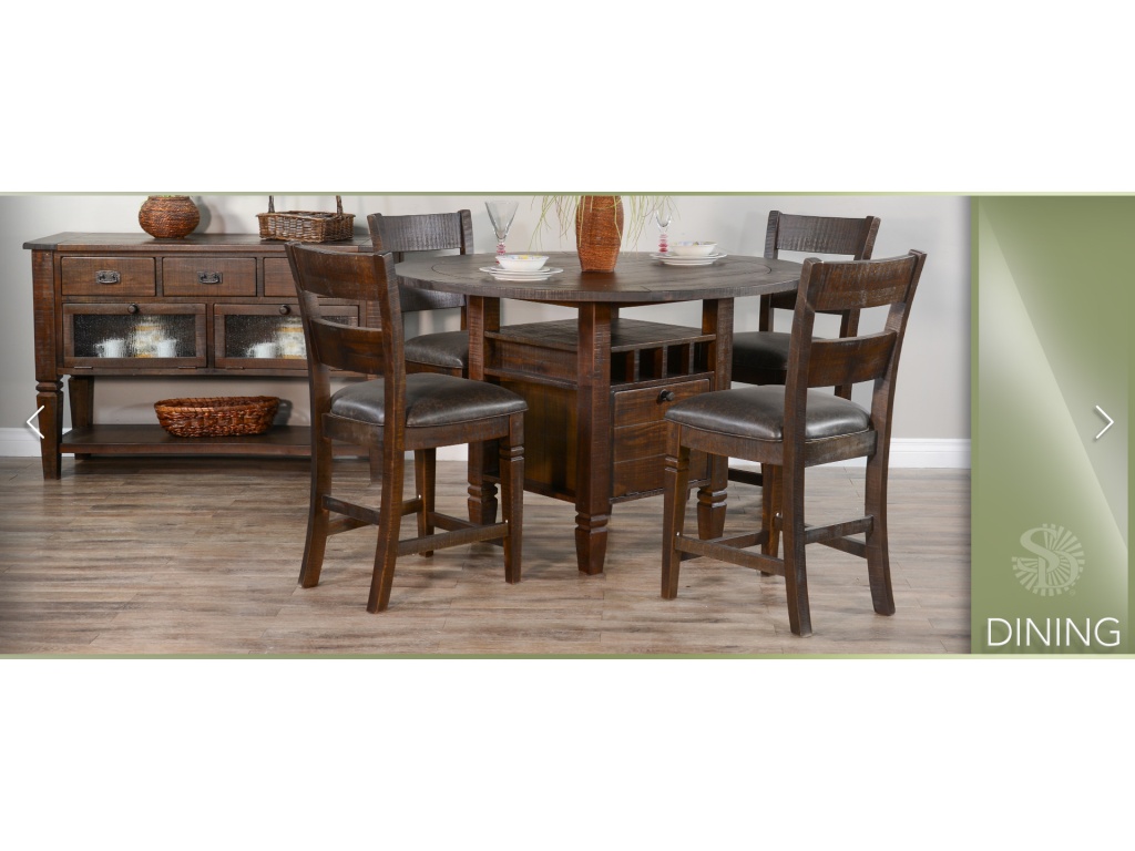 24”H Homestead Ladderback Barstool, Cushion Seat - image 6