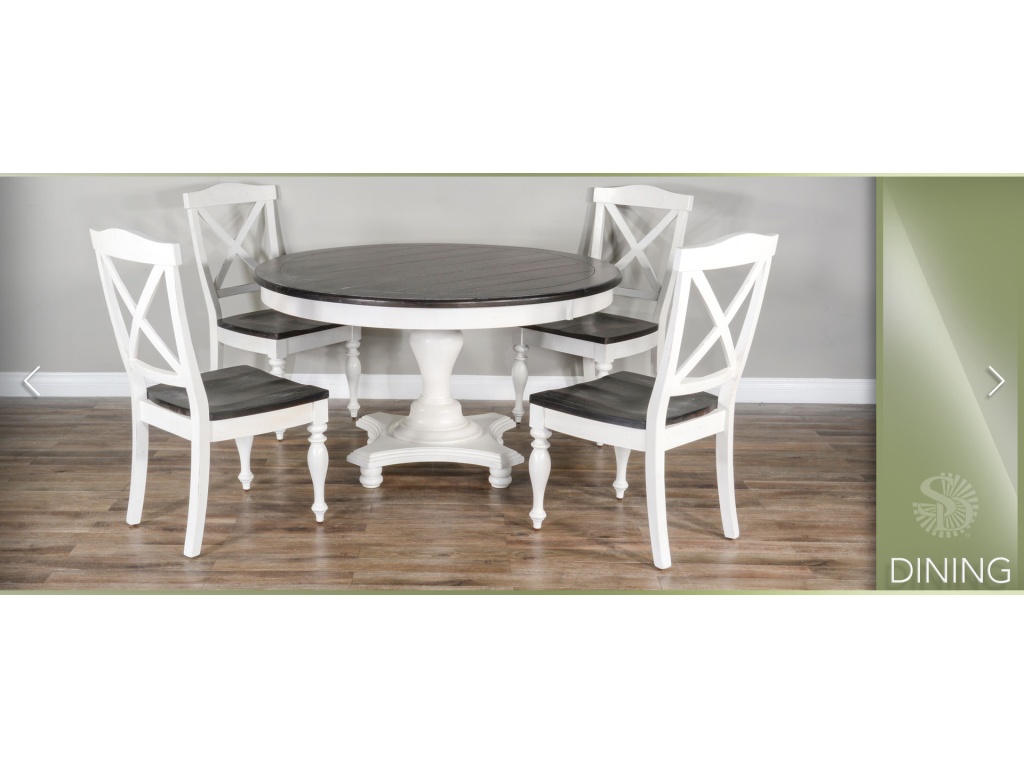 54"R Carriage House Table, 30"H 1014EC-B Table Base 1014EC-T Table Top - image 3