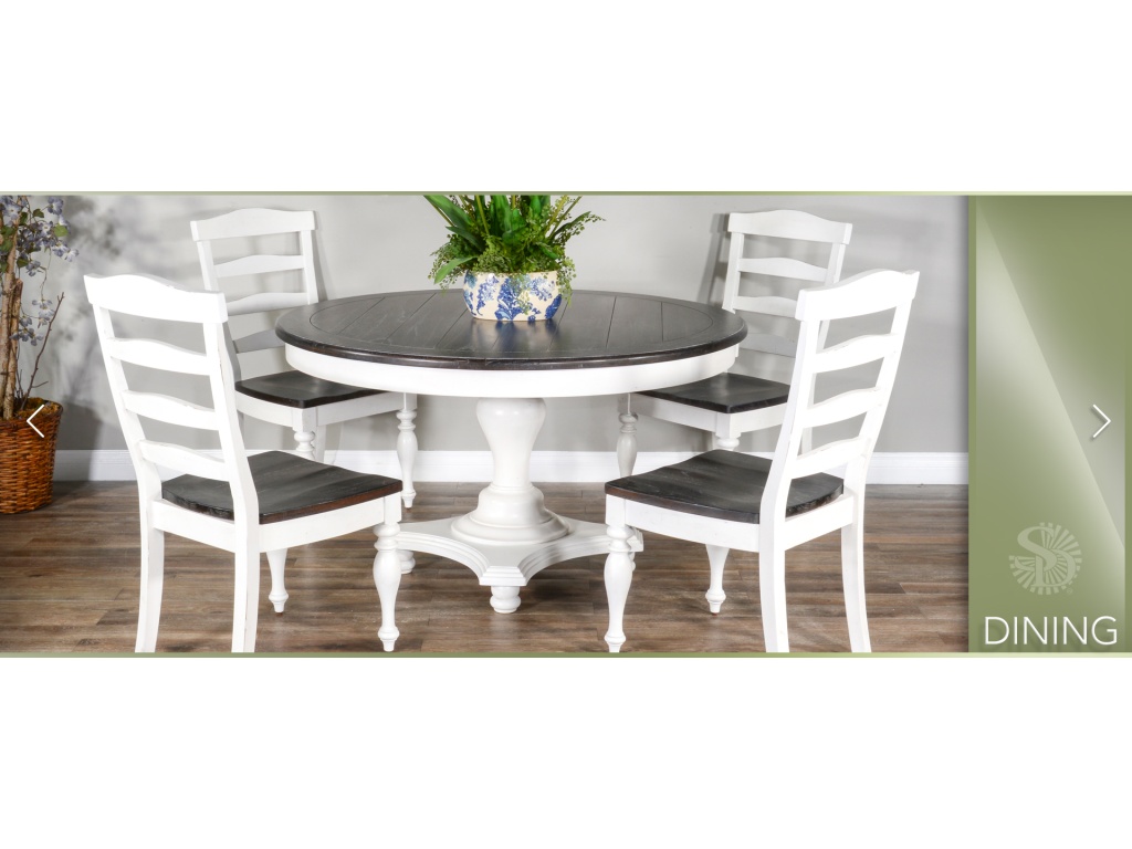 54"R Carriage House Table, 30"H 1014EC-B Table Base 1014EC-T Table Top - image 6