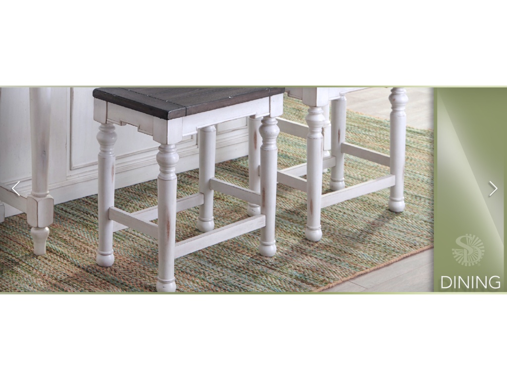 24”H Carriage House Stool, Wood Seat - image 3