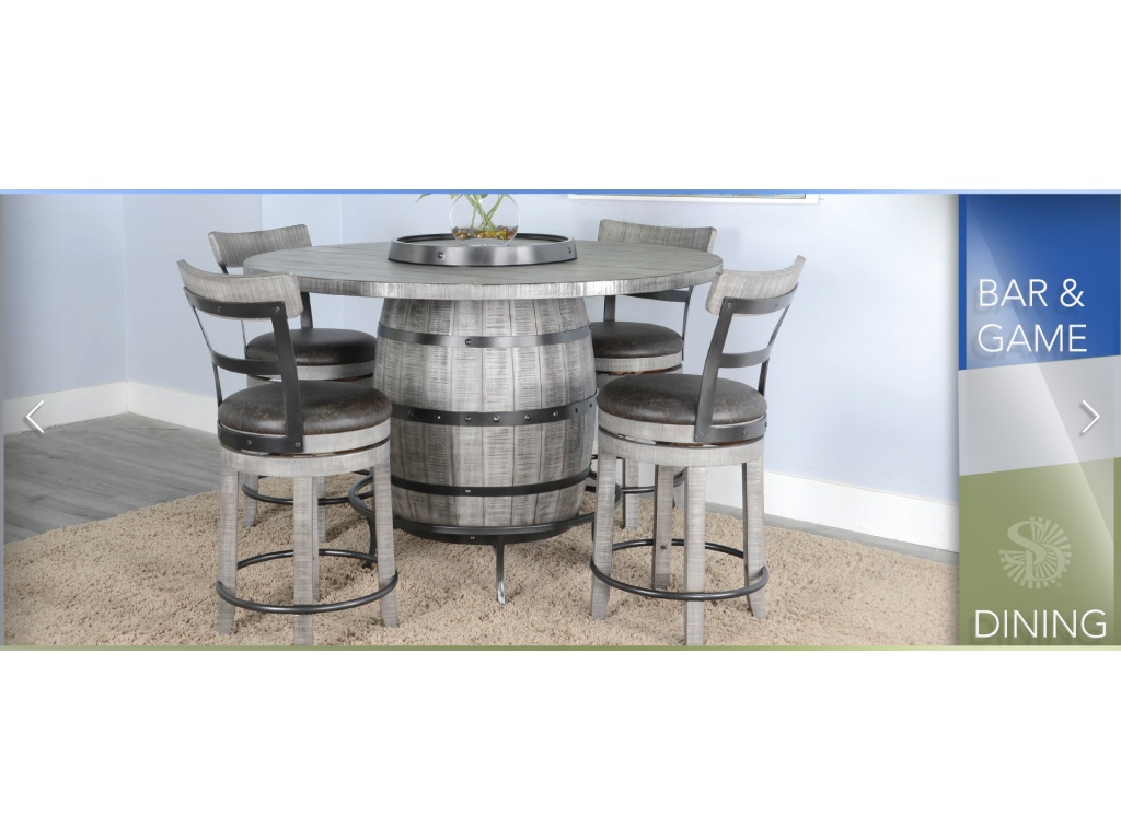 24"H Swivel Barstool Cushion Seat - image 1