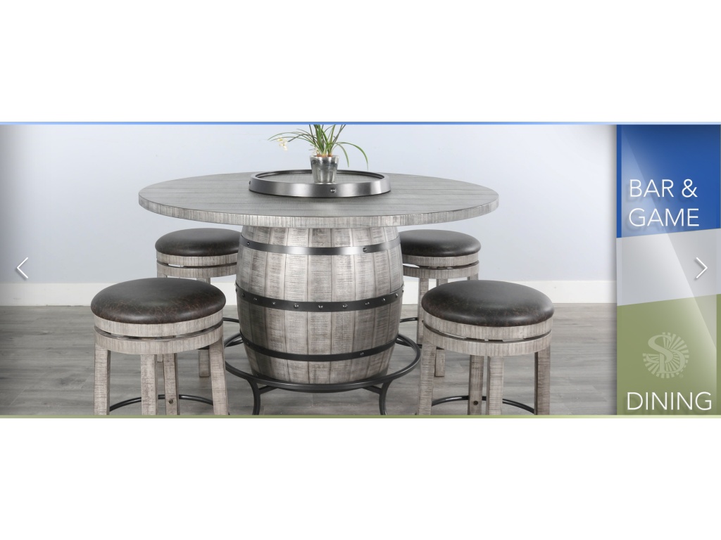 24"H Swivel Barstool Cushion Seat - image 4