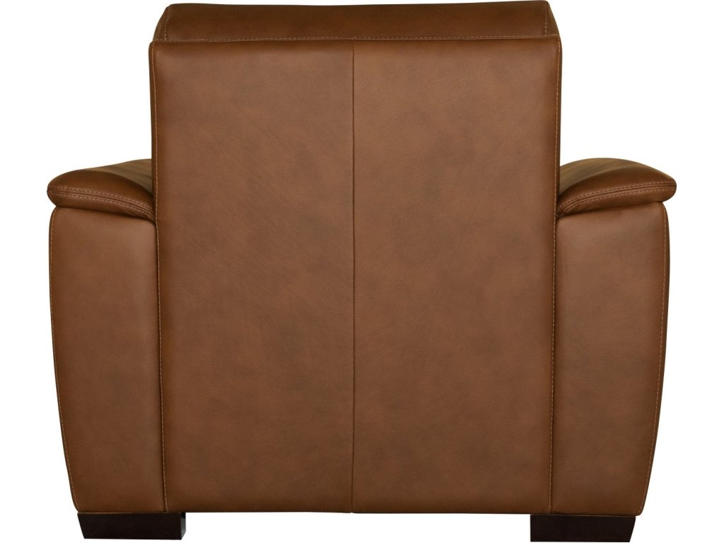 Henry Caramel Leather Chair - image 9
