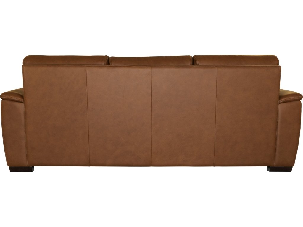 Henry Caramel Leather Sofa - image 11