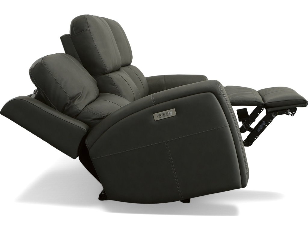 Linden Leather Power Reclining Sofa with Power Headrests & Lumbar - image 7