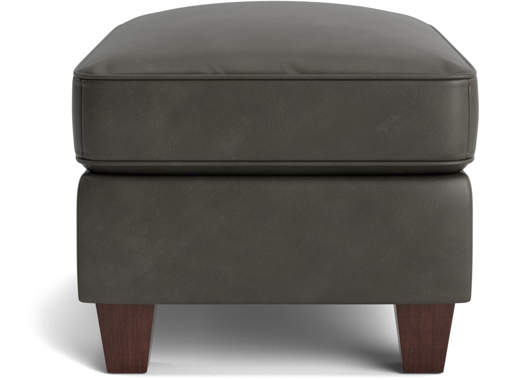 Corinna Leather Ottoman - image 2