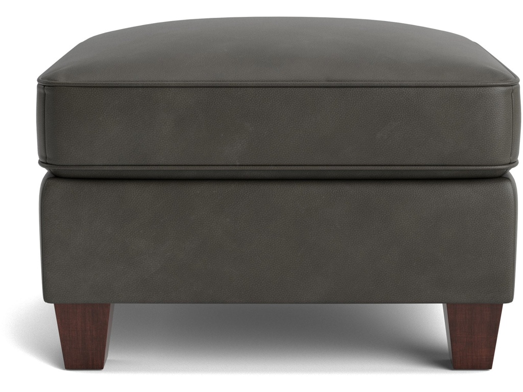 Corinna Leather Ottoman - main image