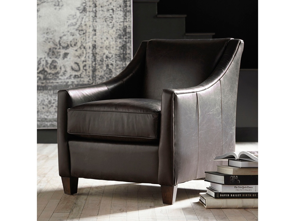 Corinna Leather Accent Chair - image 2