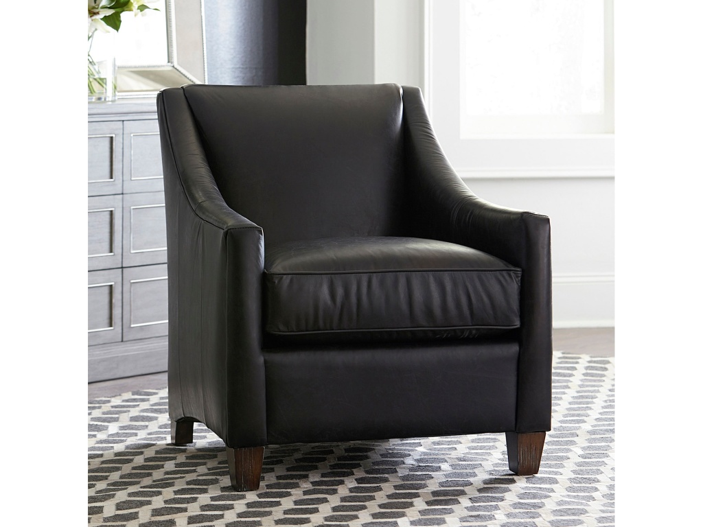 Corinna Leather Accent Chair - image 1
