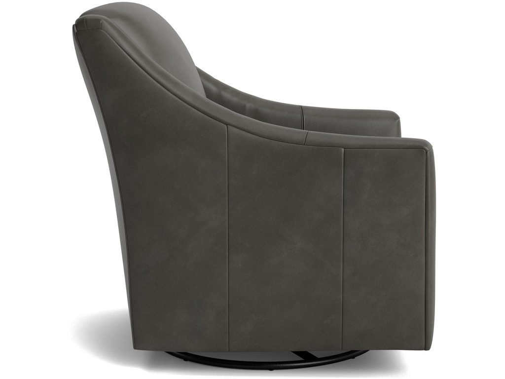 Corinna Leather Swivel Chair - image 2