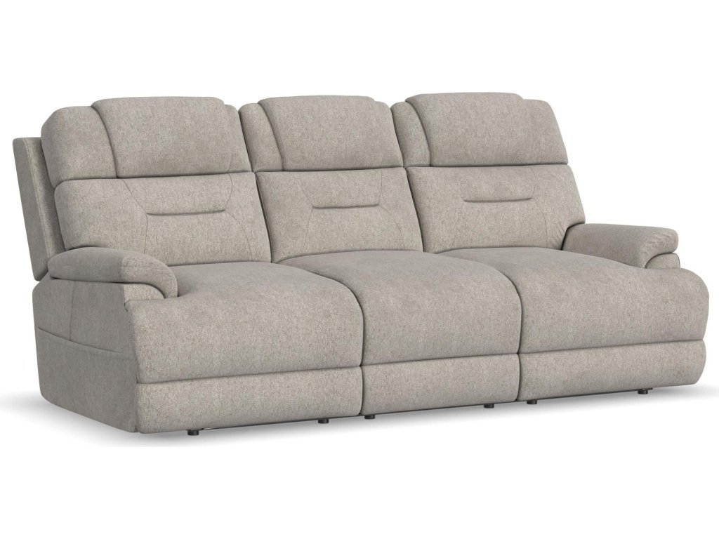 Zofa Shell Fabric Power Sleep Sofa with Power Headrests & Lumbar - main image