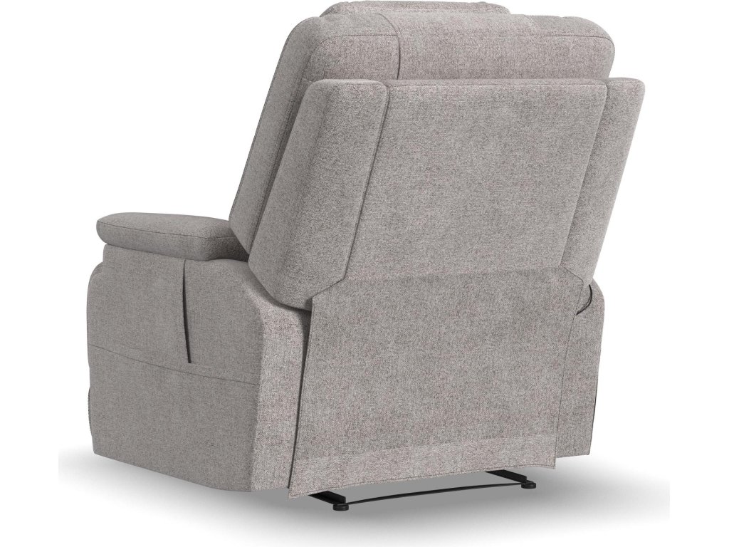 Zecliner Model 2 Petite Dove Fabric Power Sleep Chair - image 16