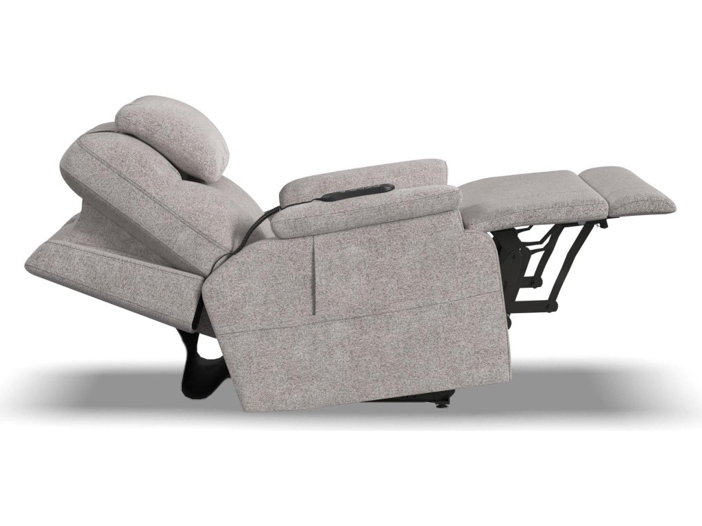 Zecliner Model 2 Petite Dove Fabric Power Lift Recliner with Power Headrest & Lumbar - image 16