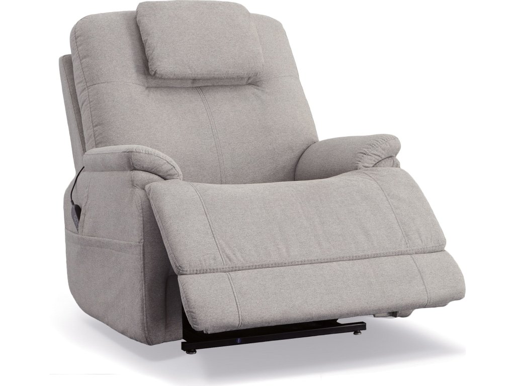 Zecliner Model 1 Dove Fabric Power Sleep Chair - image 12
