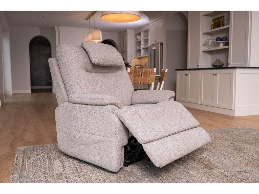 Zecliner Model 1 Dove Fabric Power Sleep Chair - image 1
