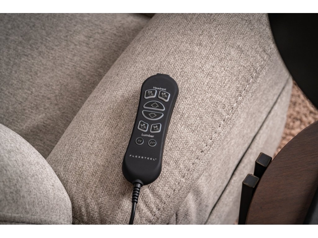 Zecliner Model 1 Dove Fabric Power Sleep Chair - image 5