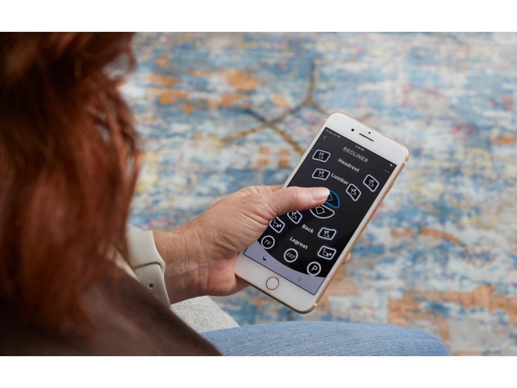 Zecliner Model 1 Dove Fabric Power Sleep Chair - image 7