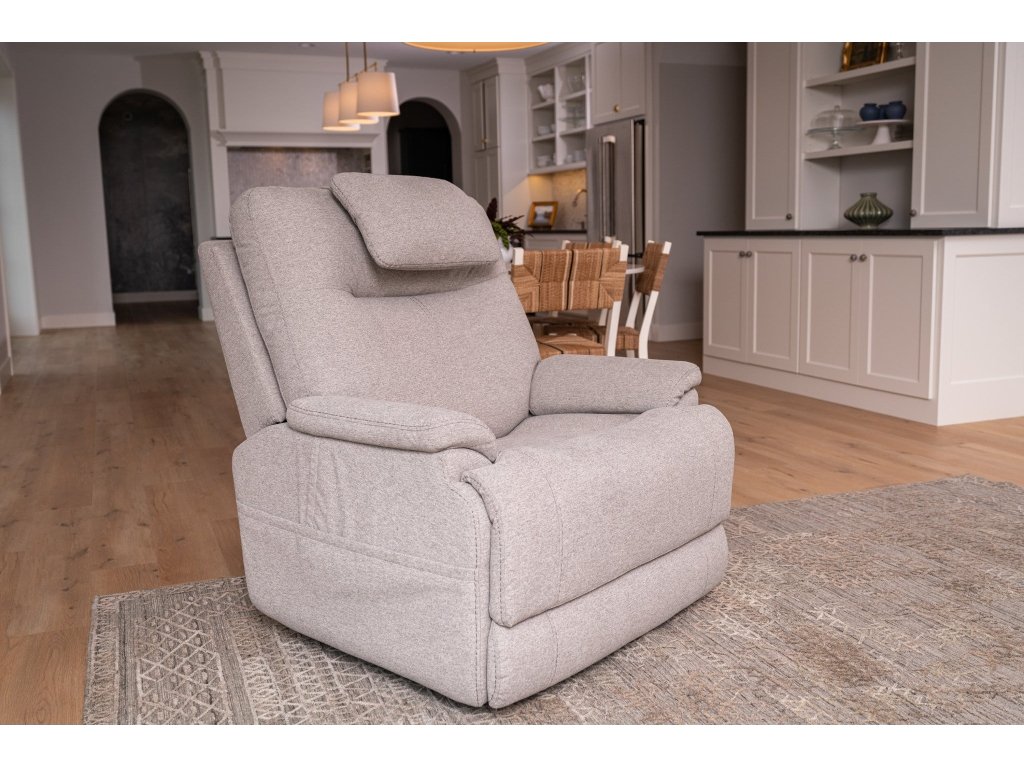 Zecliner Model 1 Dove Fabric Power Lift Sleep Chair - image 1