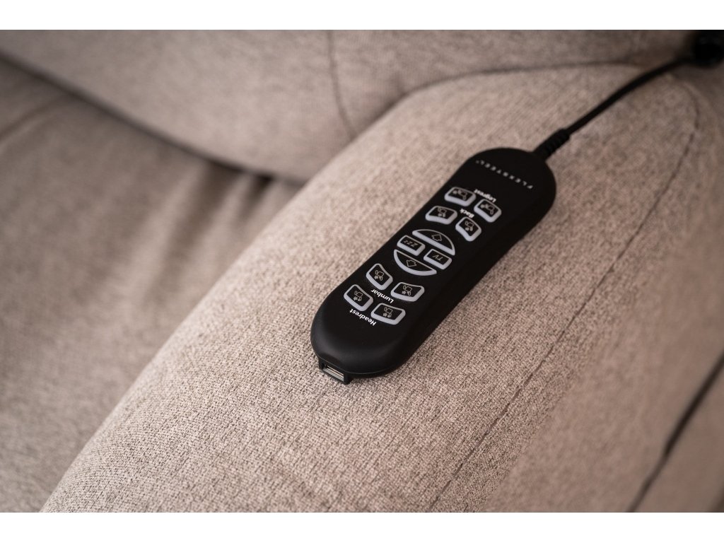 Zecliner Model 1 Dove Fabric Power Lift Sleep Chair - image 7