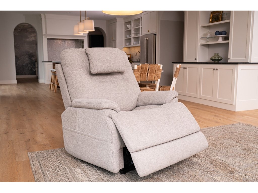 Zecliner Model 2 Dove Fabric Power Sleep Chair - image 12