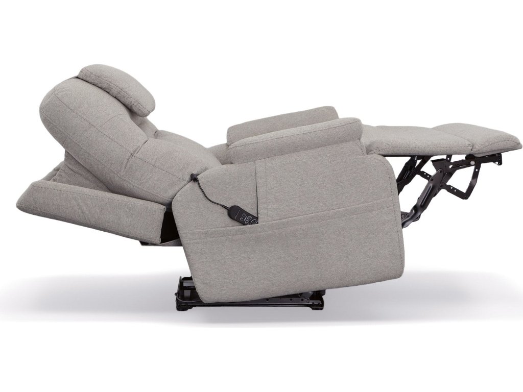 Zecliner Model 2 Dove Fabric Power Sleep Chair - image 16
