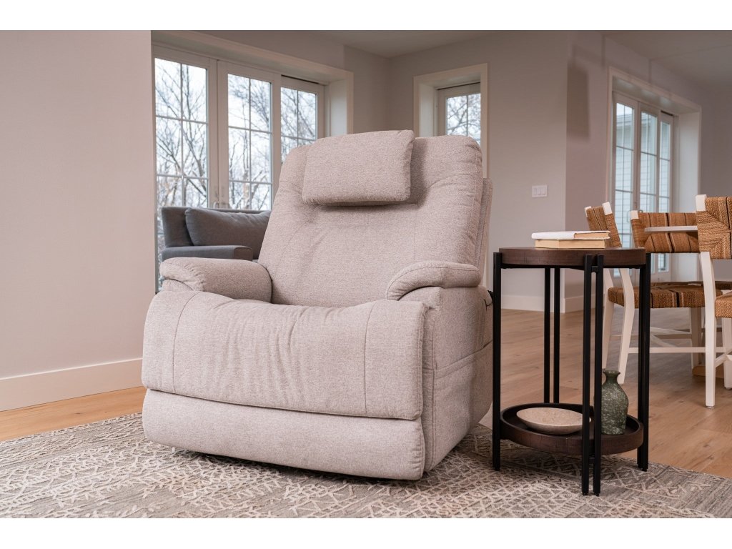 Zecliner Model 2 Dove Fabric Power Sleep Chair - image 1