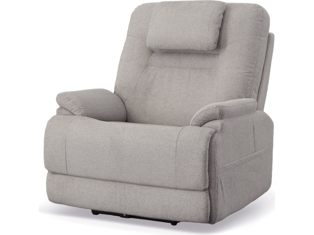 Zecliner Model 2+ Dove Fabric Power Lift Recliner with Power Headrest, Lumbar, Heat & Massage - image 10