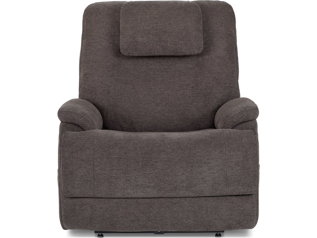 Zecliner Model 2+ Umber Fabric Power Lift Recliner with Power Headrest, Lumbar, Heat & Massage - image 1