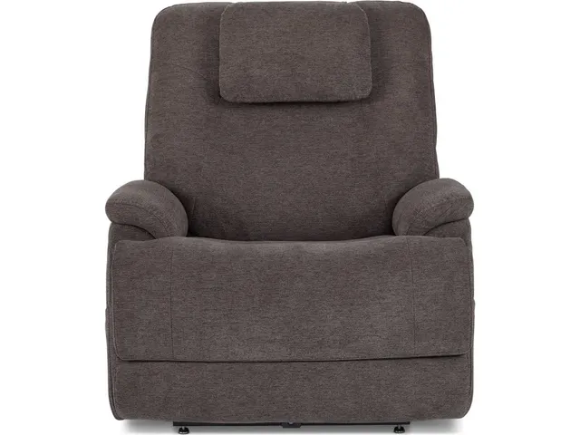 Zecliner Model 2+ Umber Fabric Power Lift Recliner with Power Headrest, Lumbar, Heat & Massage - Alternative View