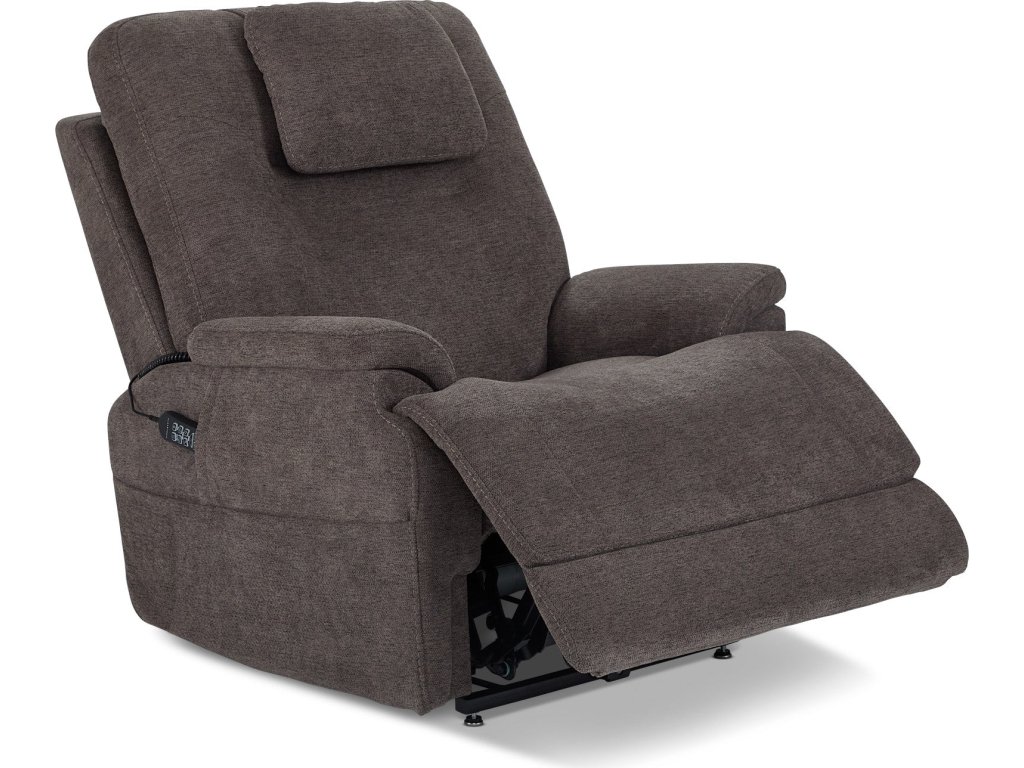 Zecliner Model 2+ Umber Fabric Power Lift Recliner with Power Headrest, Lumbar, Heat & Massage - image 3