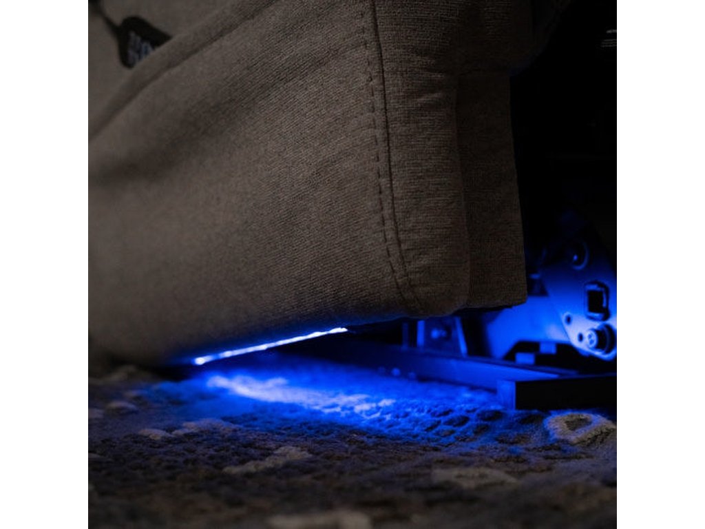 Zecliner Model 2 Dove Fabric Power Lift Sleep Chair - image 10