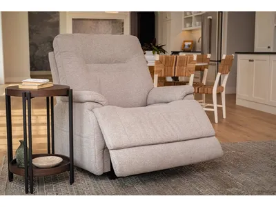 Zecliner Model 2 Dove Fabric Power Lift Sleep Chair