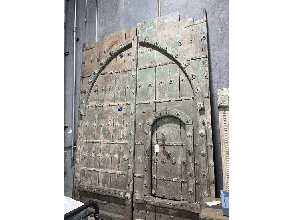 Large Vintage Castle Doors - main image
