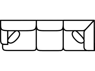 LSF Tux Sofa - Alternative View