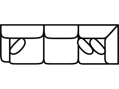 LSF Tux Sofa - Alternative View