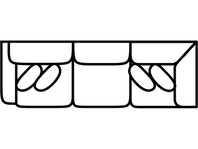 LSF Tux Sofa - Alternative View