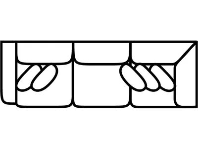 LSF Tux Sofa - Alternative View
