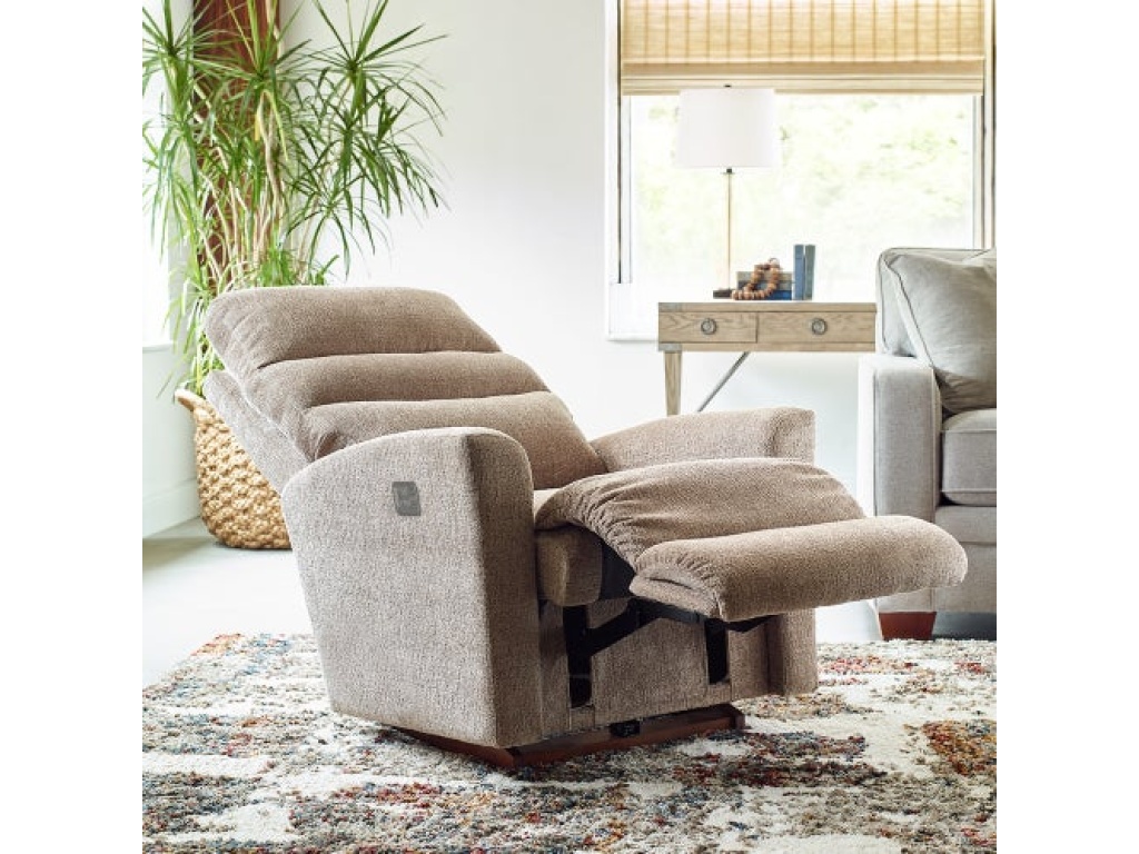 Liam Power Rocking Recliner w/ Headrest - image 3
