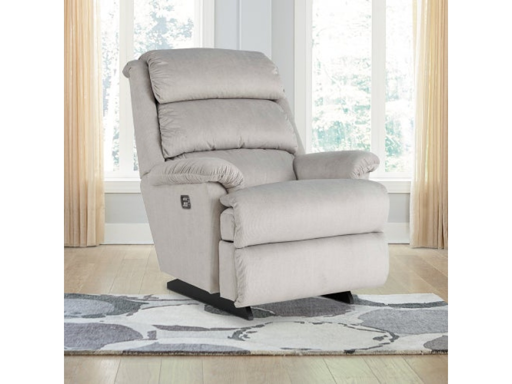 Astor Power Rocking Recliner w/ Headrest & Lumbar - image 1